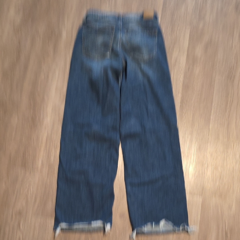 Low-Rise Baggy Wide Leg Jeans Extra Long - Picture 4 of 4